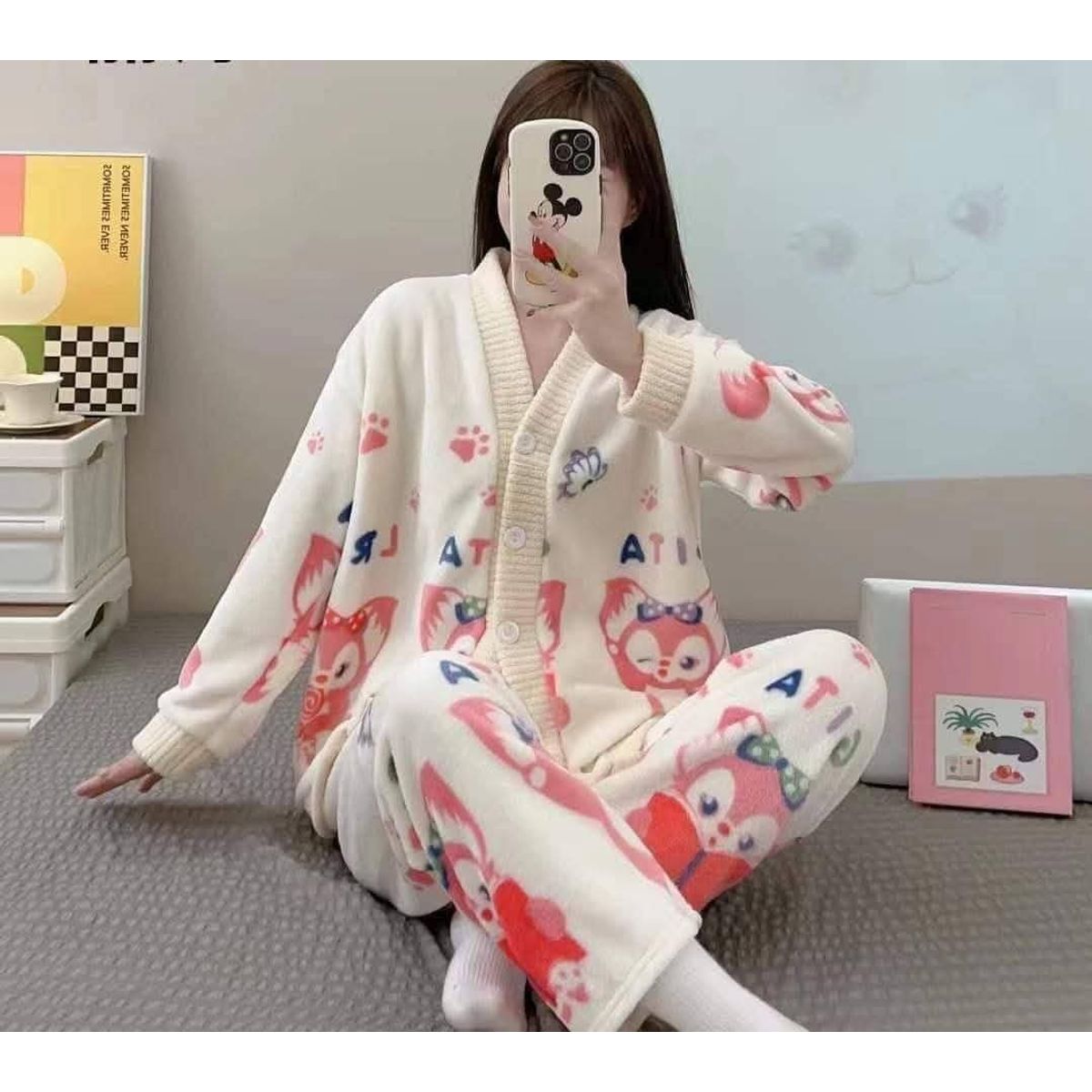 FASHION - PIJAMAS 2 PIEZAS CON BOTONES