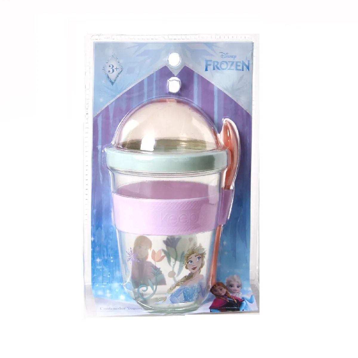 KEEP - VASO YOGURT CON CUBIERTO FROZEN KEEP