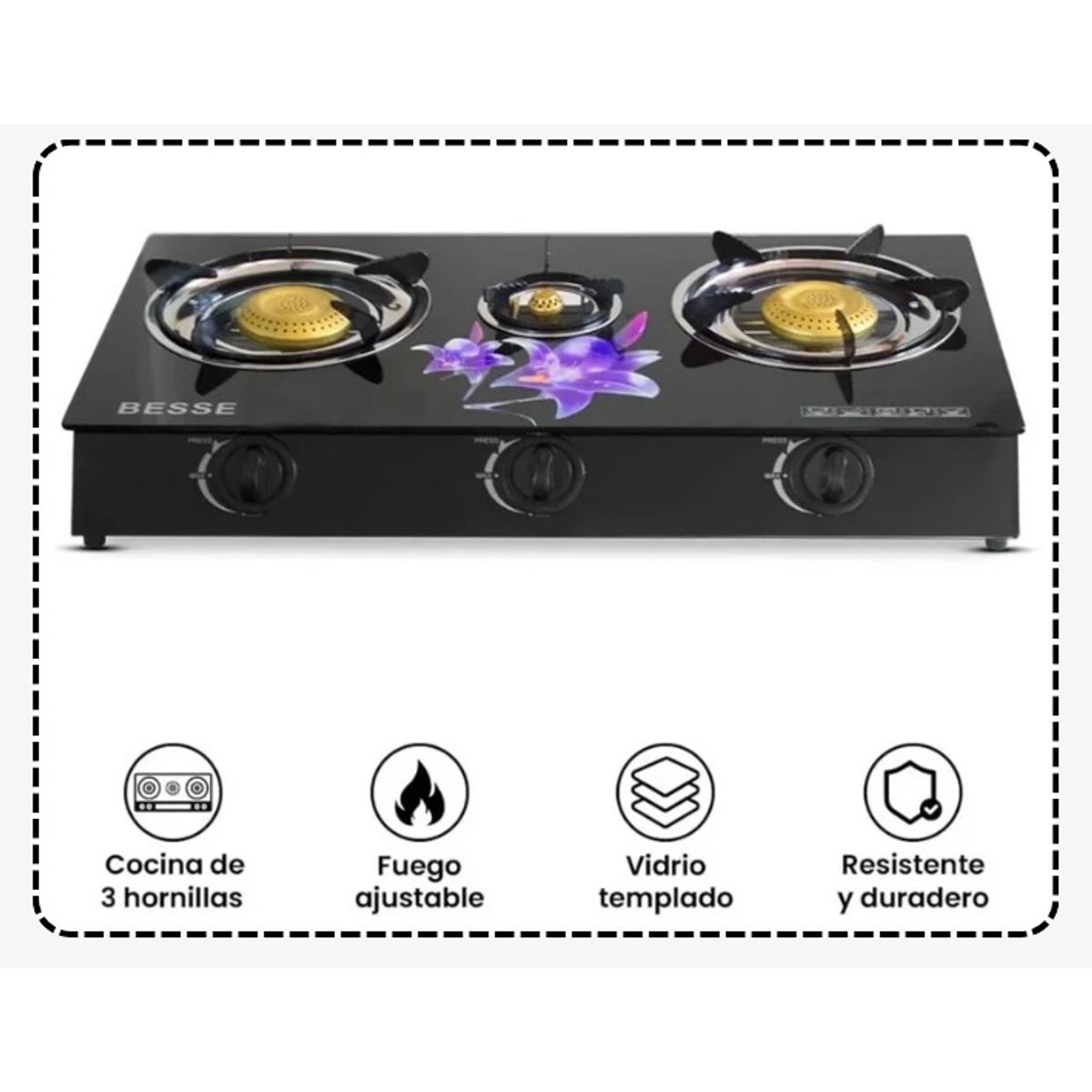 GENERICO - COCINA DE GAS 2 HORNILLA