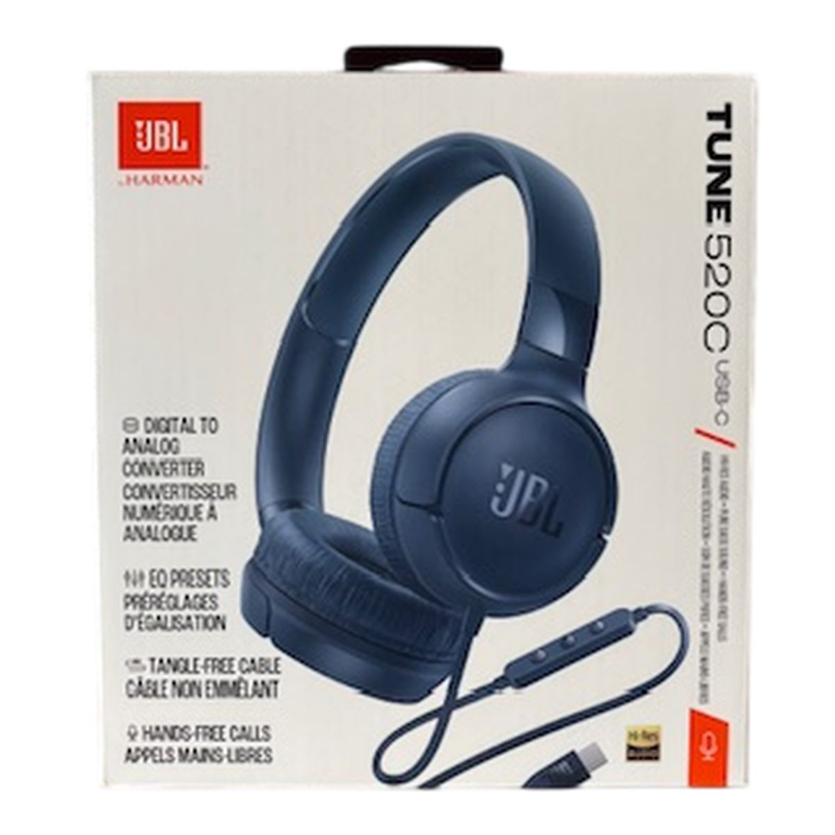 JBL - JBL Tune 520 C Headphones Non-TWS Black