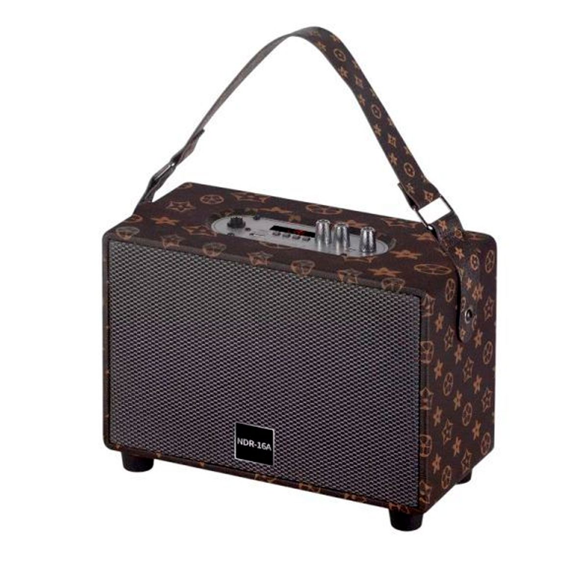 GENERICO - Parlante bluetooth portátil con microfono y control