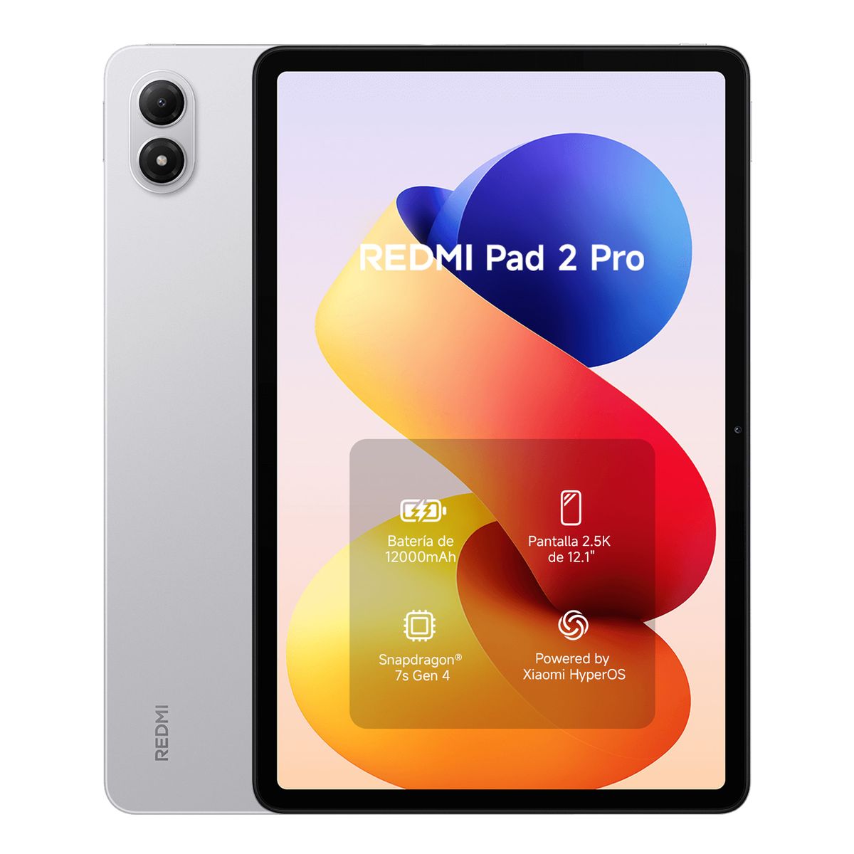 XIAOMI - Tablet REDMI Pad 2 Pro Plata 6GB + 128GB
