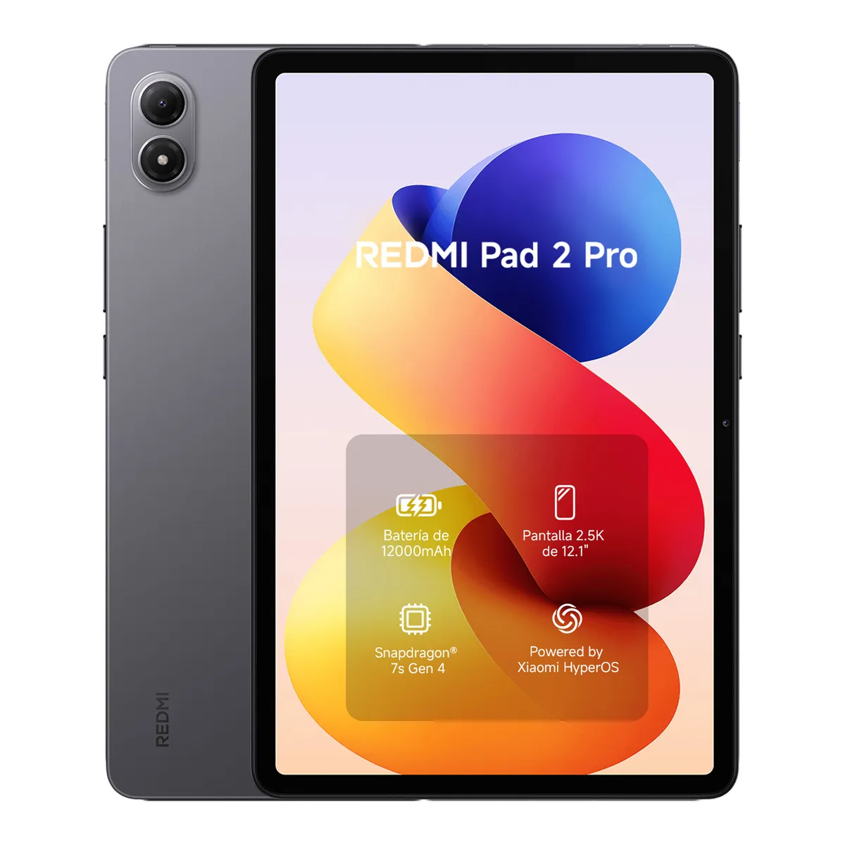 XIAOMI - Tablet REDMI Pad 2 Pro Gris 6GB + 128GB