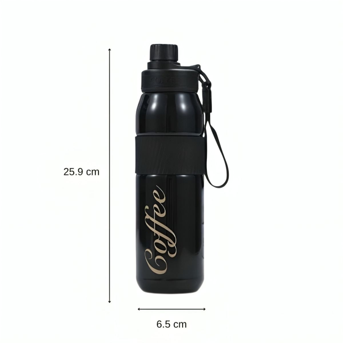 GENERICO - Termo Tomatodo Deportivo Coffee Hermético de Acero Inoxidable 600 ml