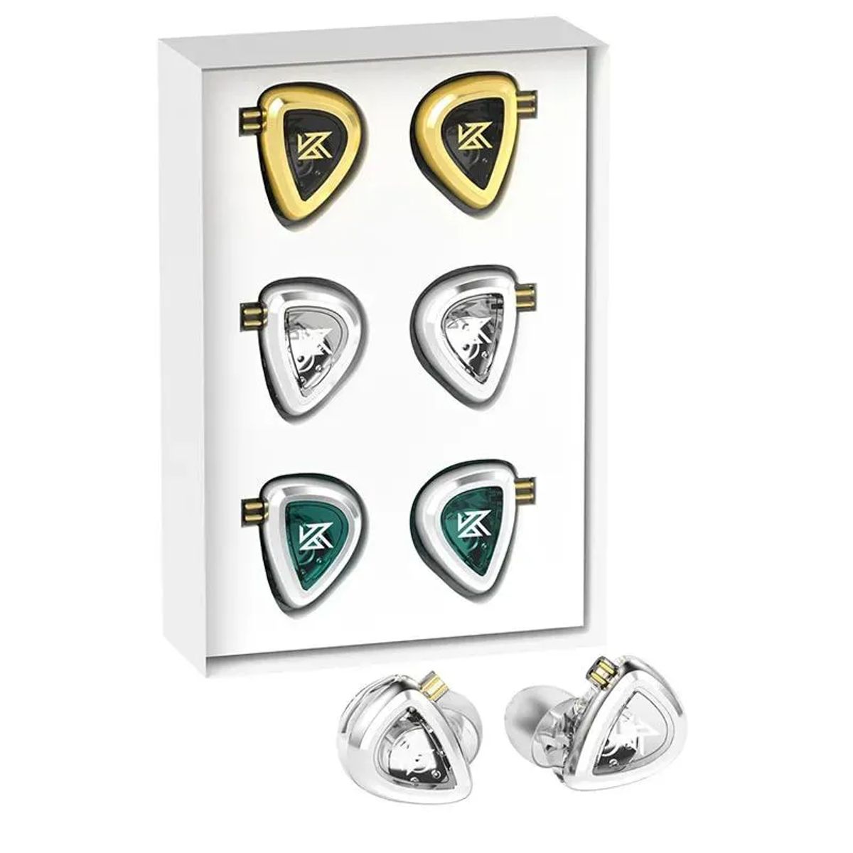 KZ - Audífonos In-Ear KZ EDA con graves dinámicos-Con MIC Auriculares