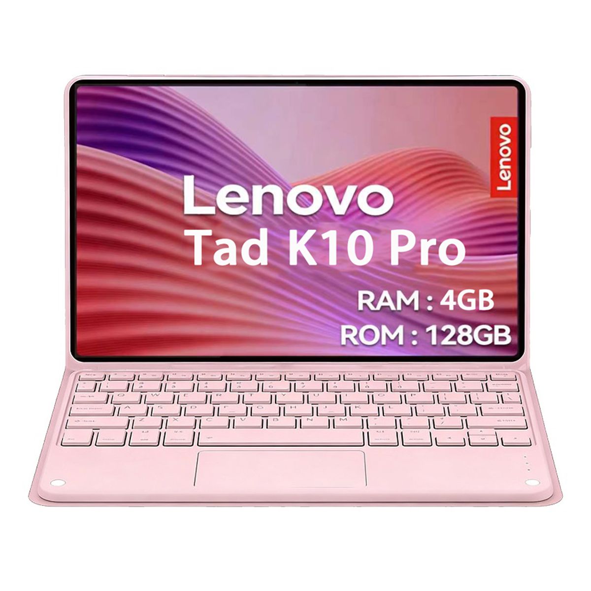 LENOVO - Lenovo Tablet K10 Pro 4GB+128GB WiFi+Teclado Rosa