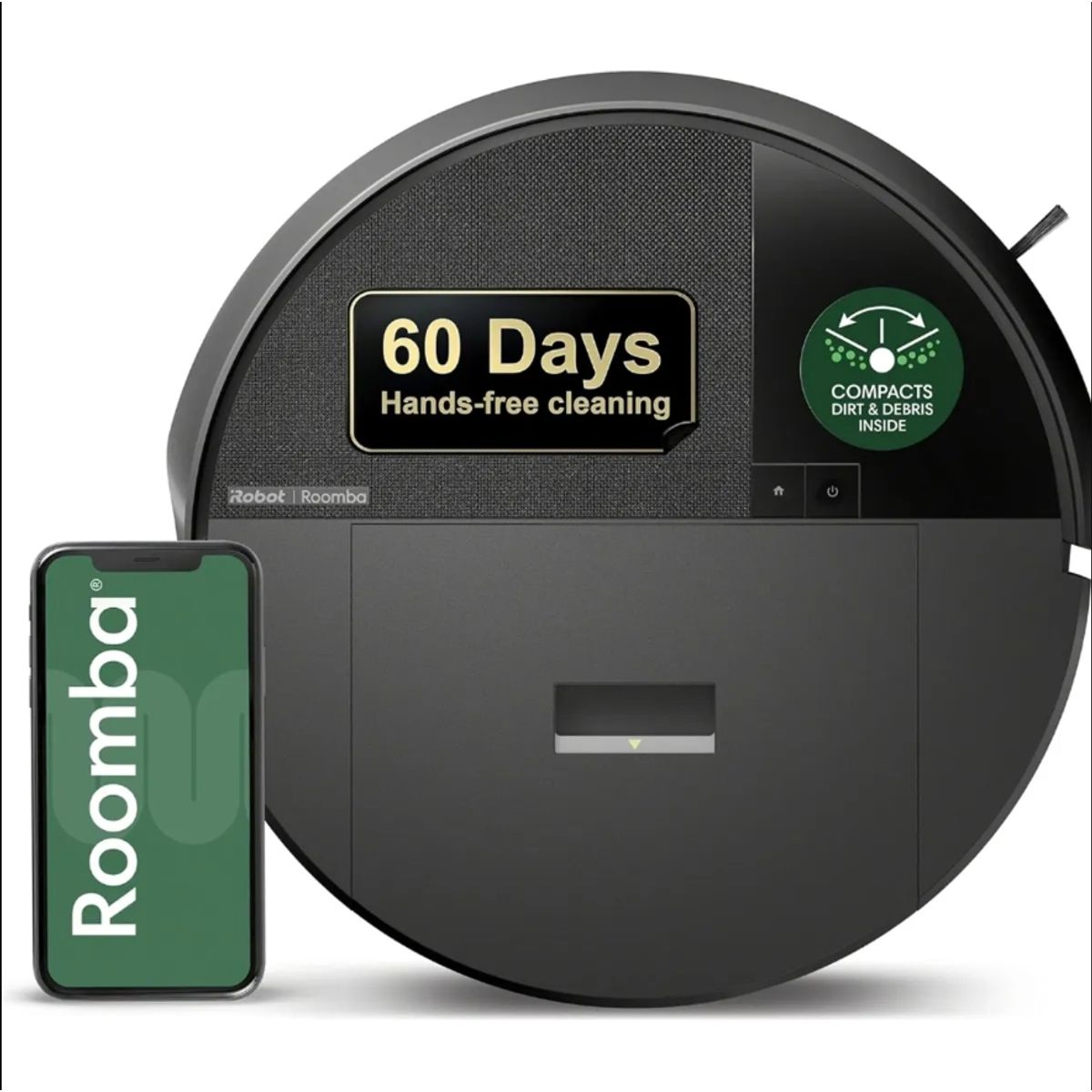 IROBOT - Aspiradora Robot Roomba 205 DustCompactor™ Combo robot 110-220