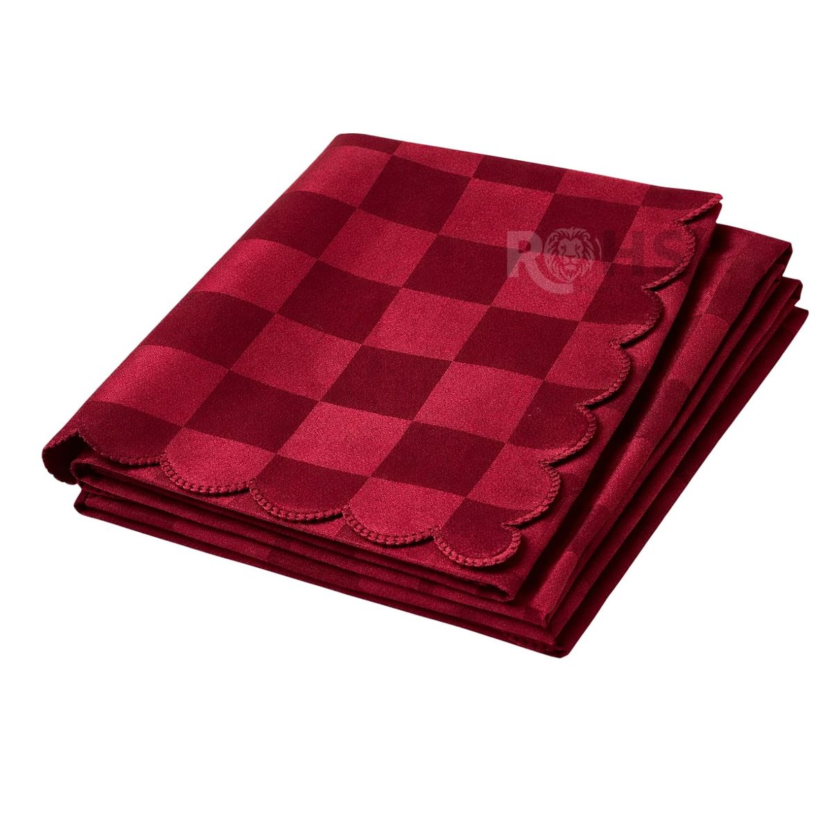 OEM - Mantel De Mesa Rojo 140 X 220 Cm Decorativo Para Comedor Y Reuniones