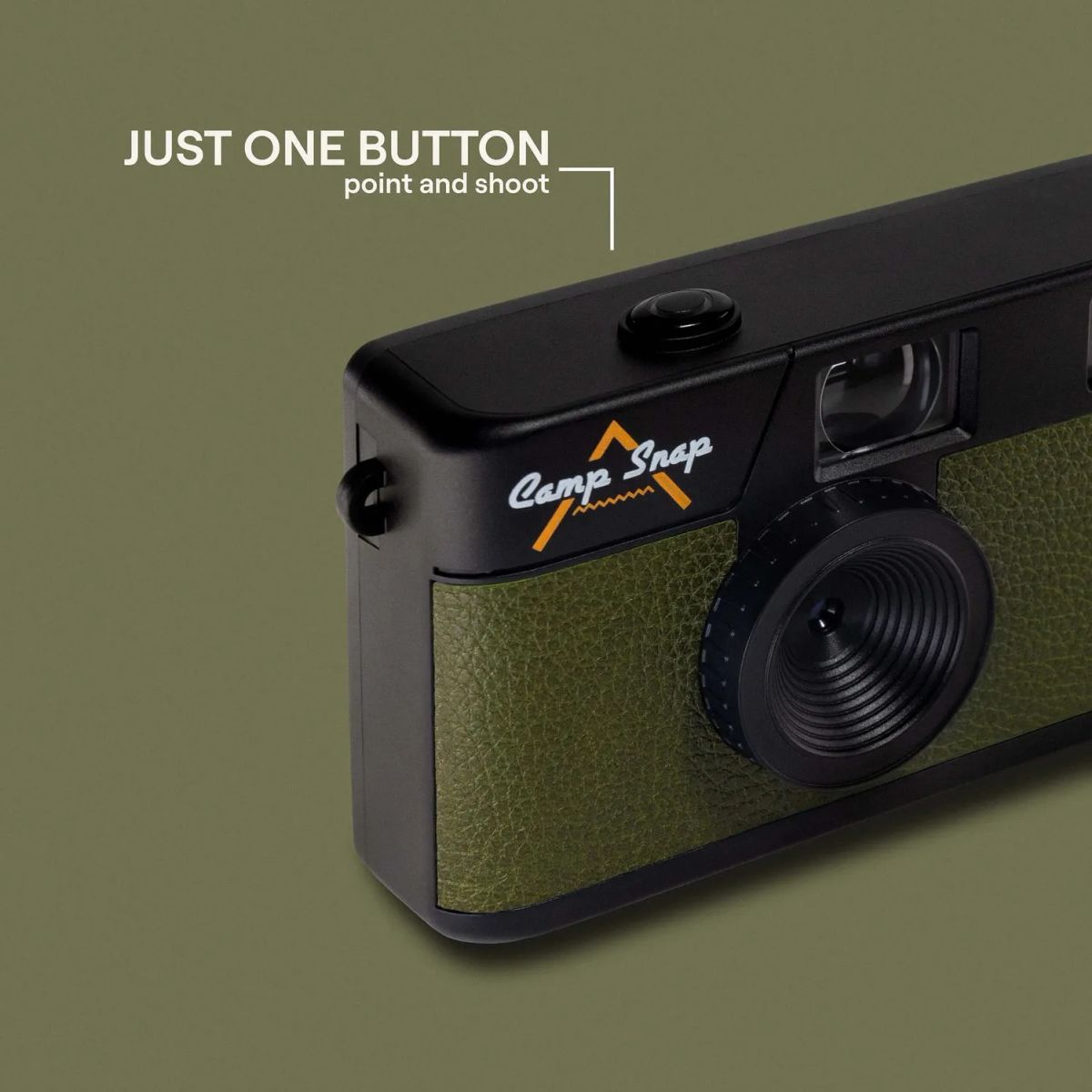 CAMPSNAP - Cámara CampSnap 8MP - - Estilo Vintage - 2000 Fotos - Recargable USB-C - Fácil de Usar