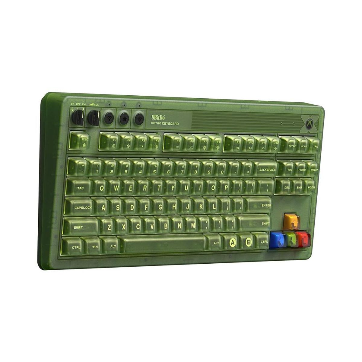 8BITDO - TECLADO MECÁNICO RETRO 87 8BITDO VERDE