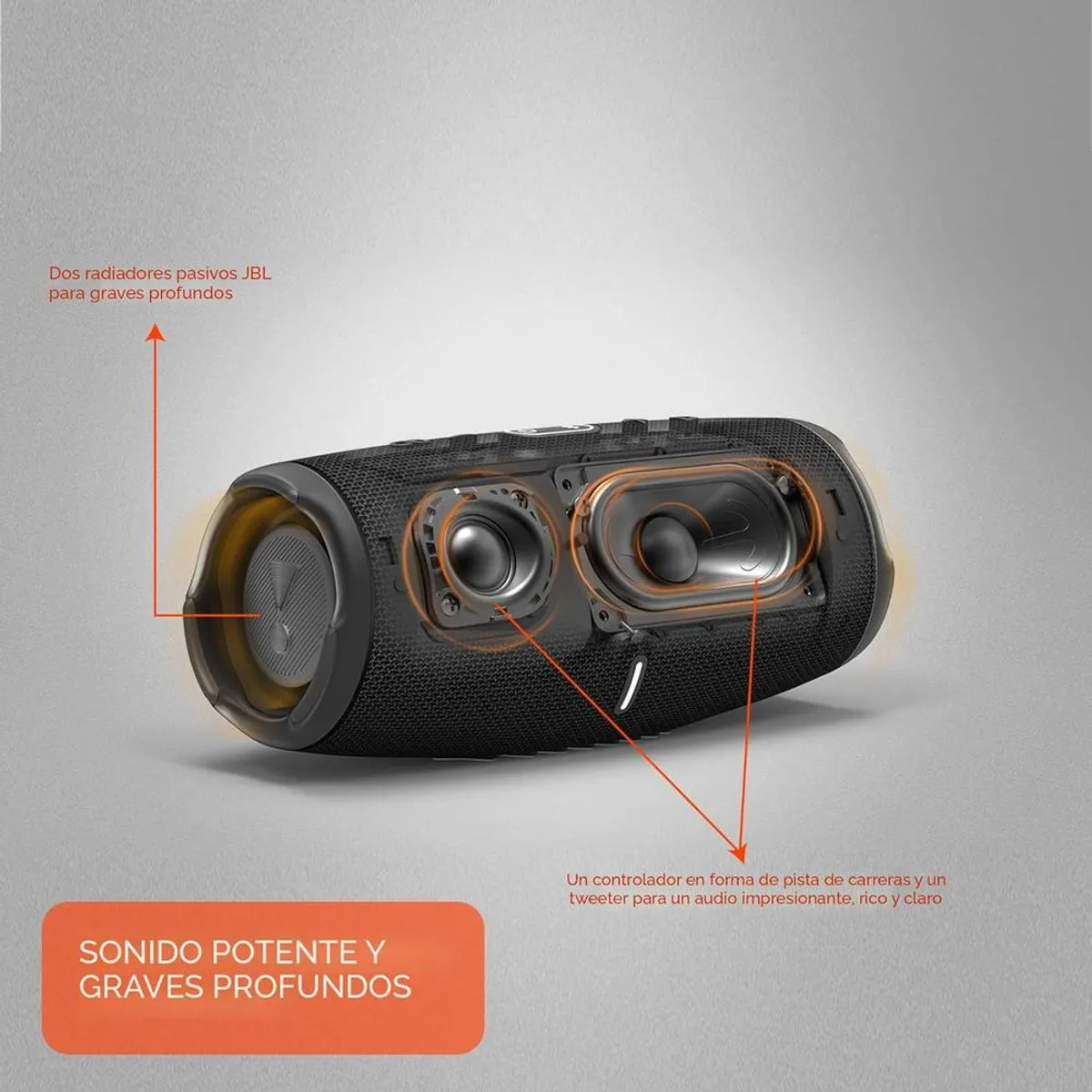 JBL - JBL PARLANTE BLUETOOTH CHARGE 5 - NEGRO