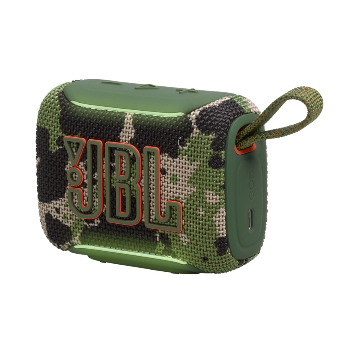 JBL - Parlante JBL GO5 de Sonido Potente con Iluminación y Emparejamiento AirTouch - Camuflado