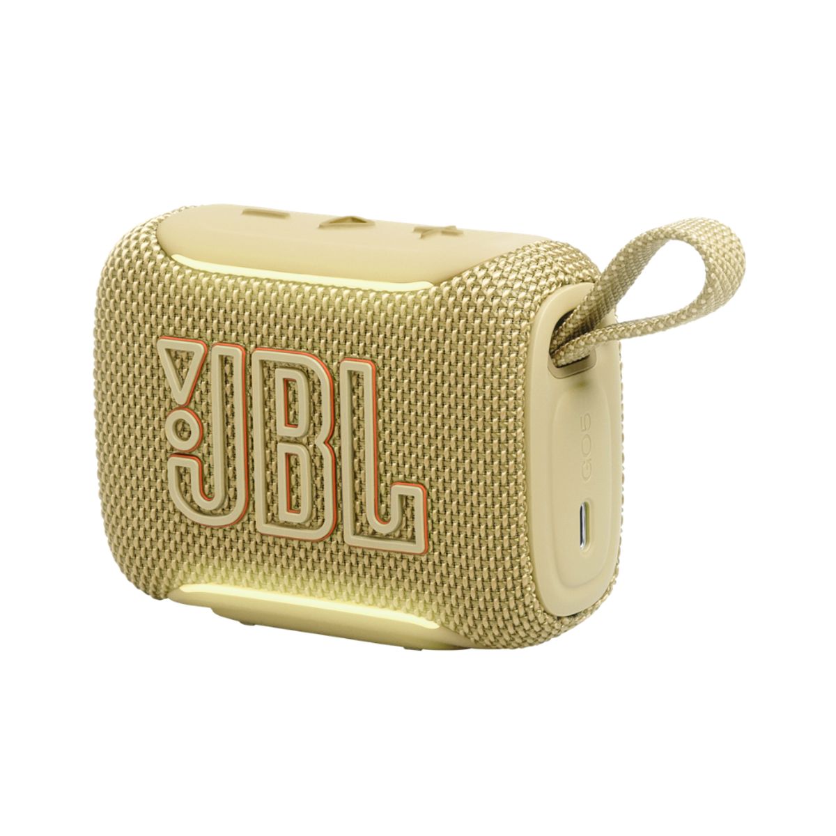 JBL - Parlante JBL GO5 de Sonido Potente con Iluminación y Emparejamiento AirTouch - Amarillo