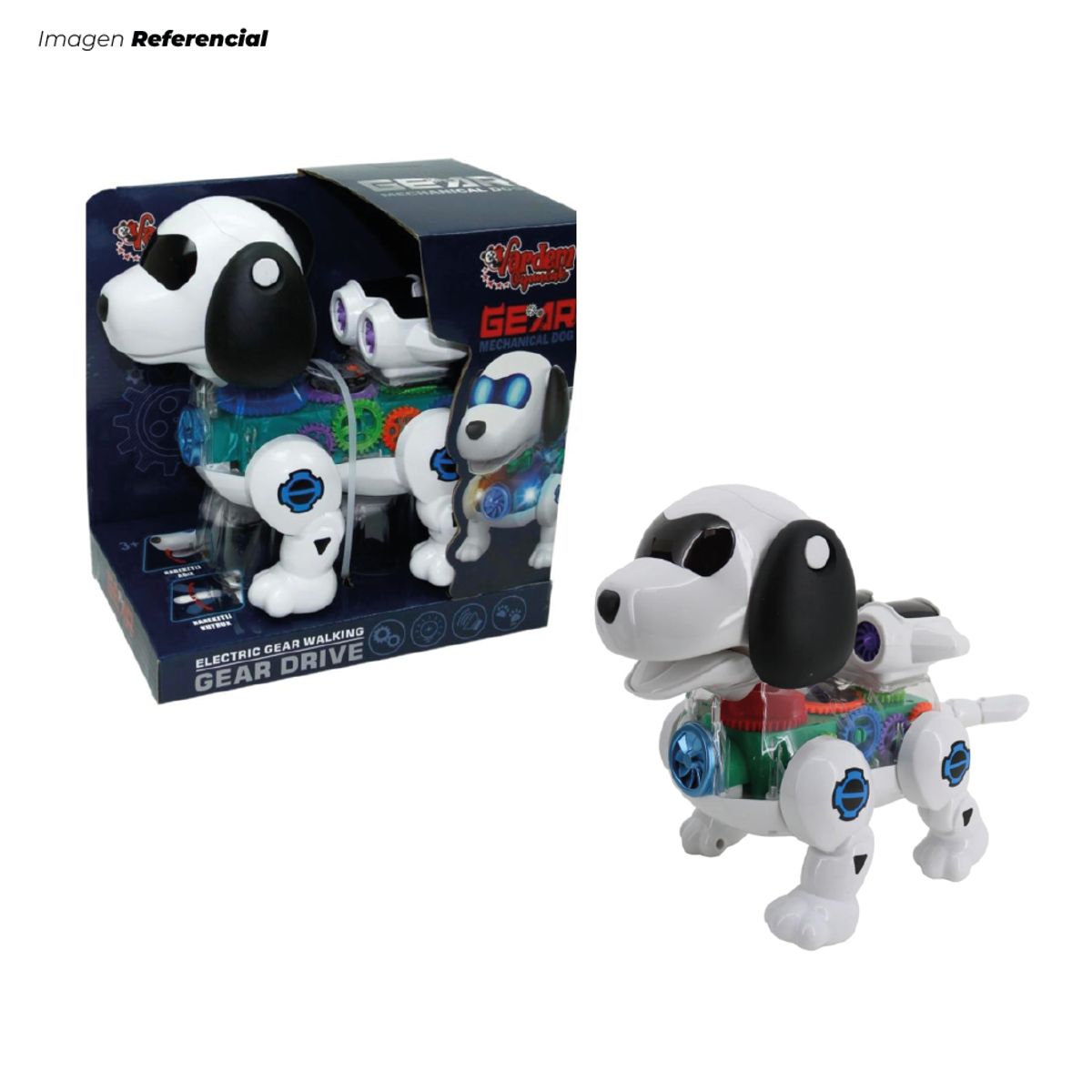 Perro Robótico Gear Drive Tecnología y Diversión en Movimiento GENERICO ...