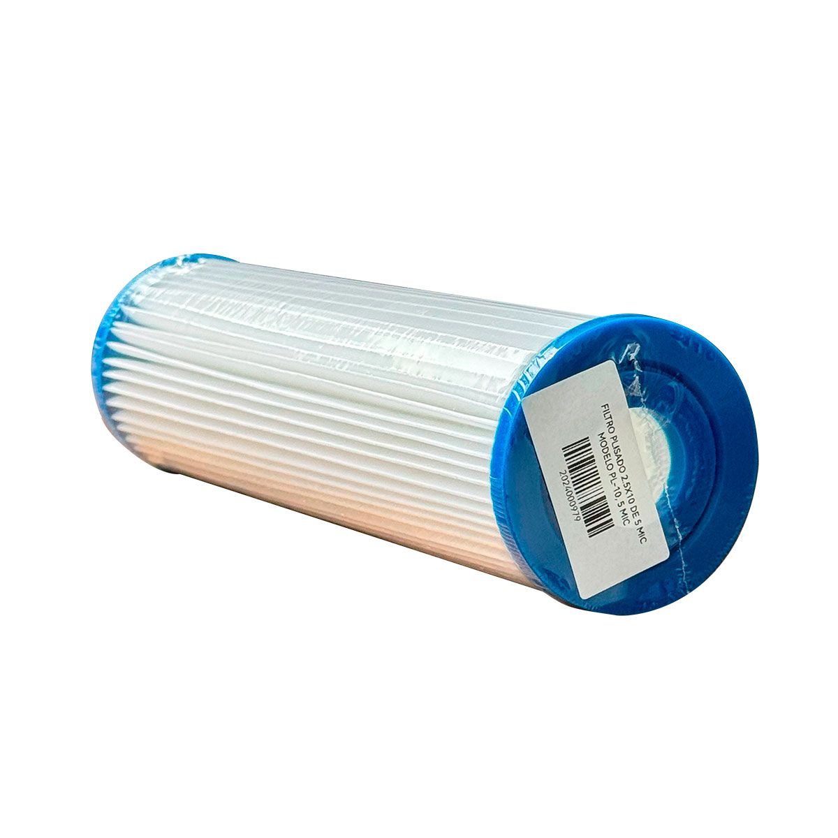 GENERICO - Filtro Plisado 2.5X10 de 5 Micras Modelo PL-10, 5 MIC