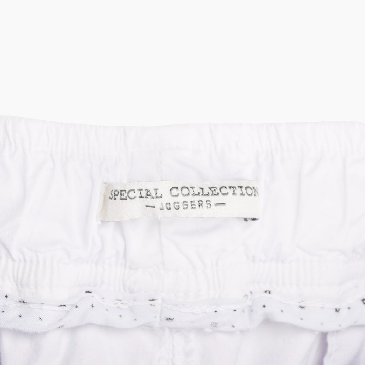 GQ JEANS - Pantalón de Hombre GQ Jogger Blanco