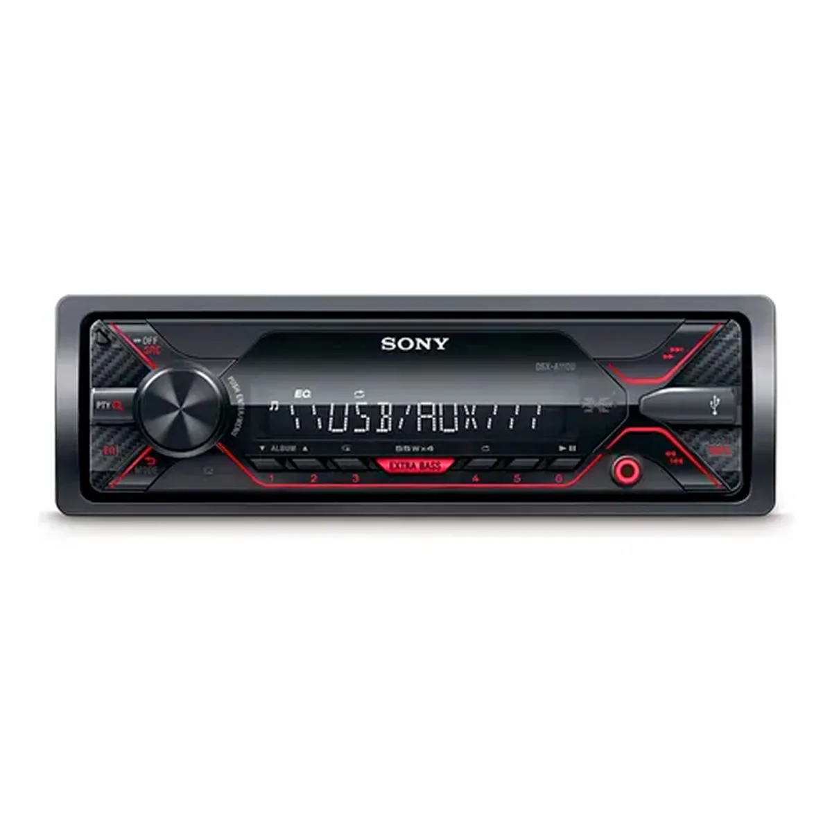 SONY - Autoradio con USB, AUX y Extra Bass DSX-A110U