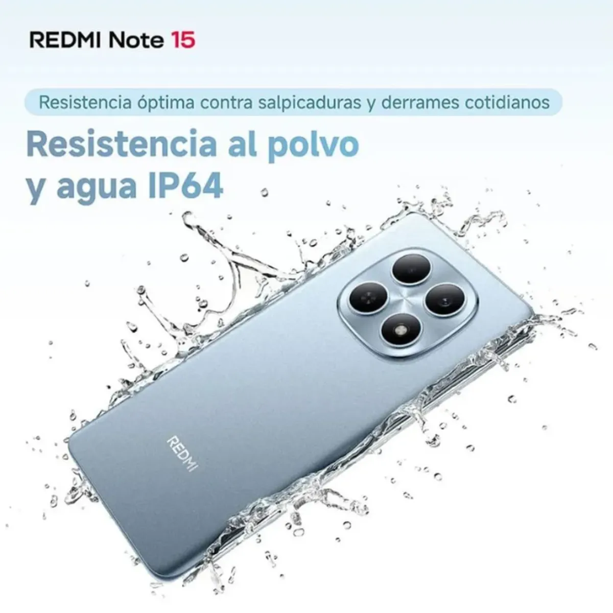 REDMI NOTE 15 8GB/256GB AZUL GLACIAR, marca XIAOMI - Foto 2