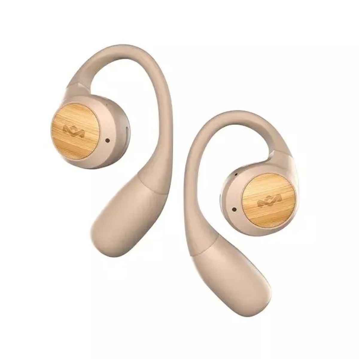 HOUSE OF MARLEY - Auriculares Inalámbricos Liberate OWS con Driver de 12 mm y Estuche de Carga - Crema