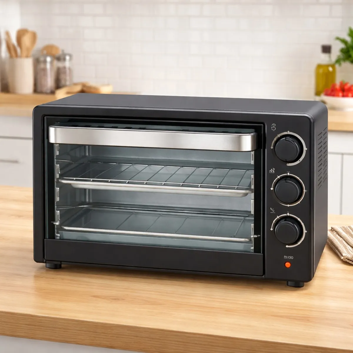 GENERICO - Horno Tostador Electrico 22L 1000W