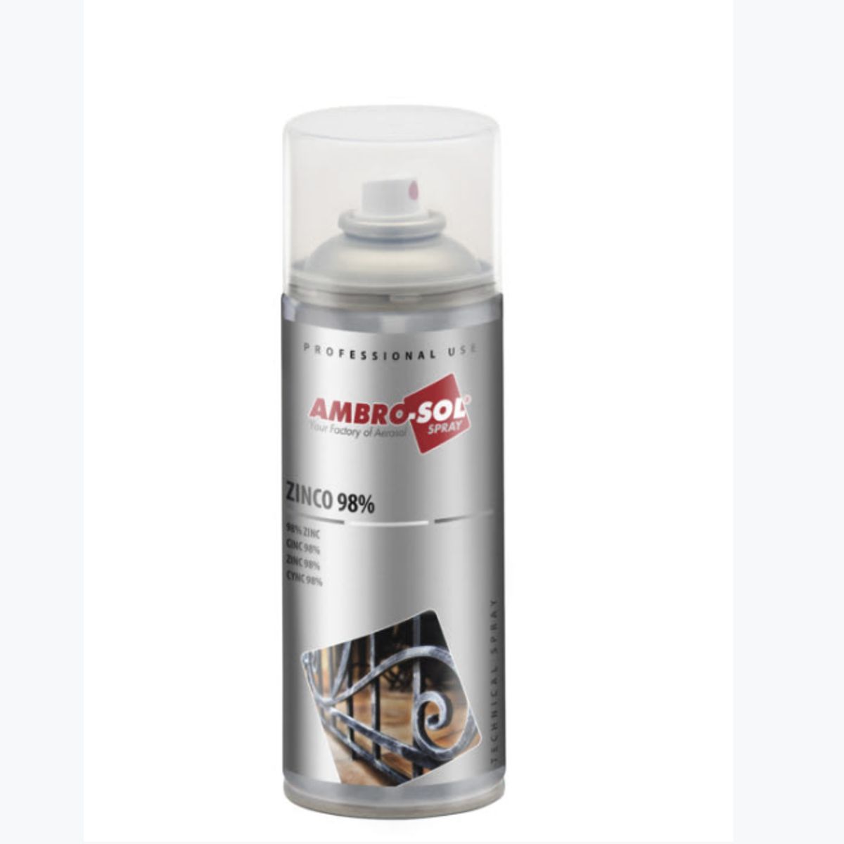 AMBROSOL - AMBROSOL ZINC 98% MATE 400ml