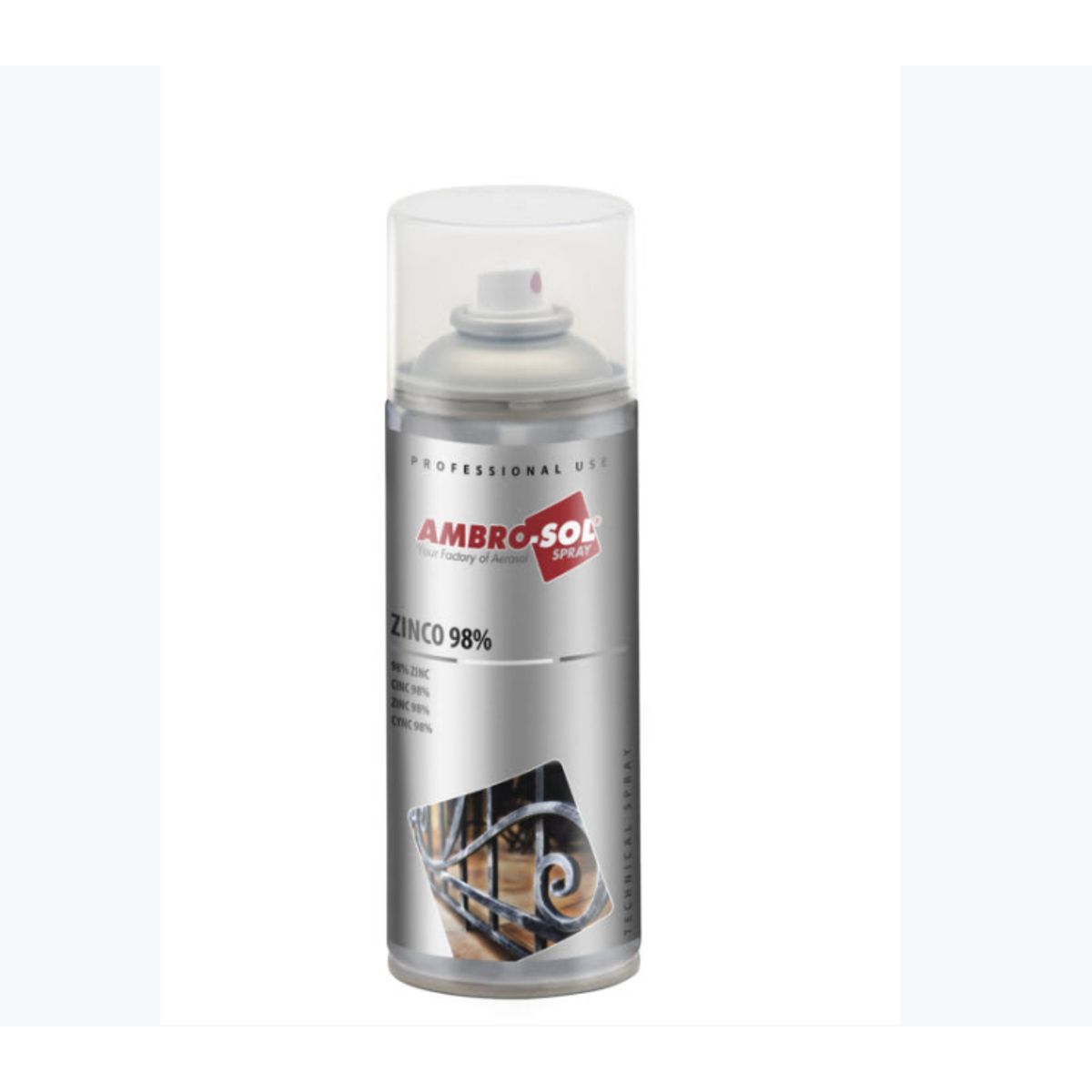 AMBROSOL - AMBROSOL ZINC 98% MATE 400ml
