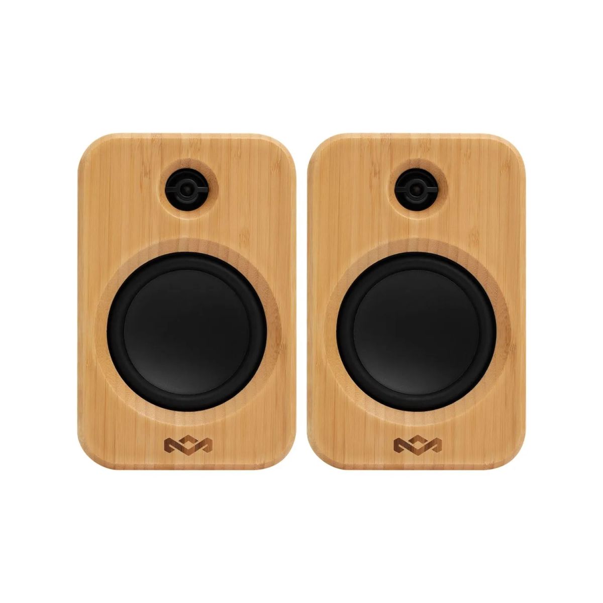 HOUSE OF MARLEY - Parlantes Get Together Duo Refresh Bluetooth de Estantería - Negro Signature