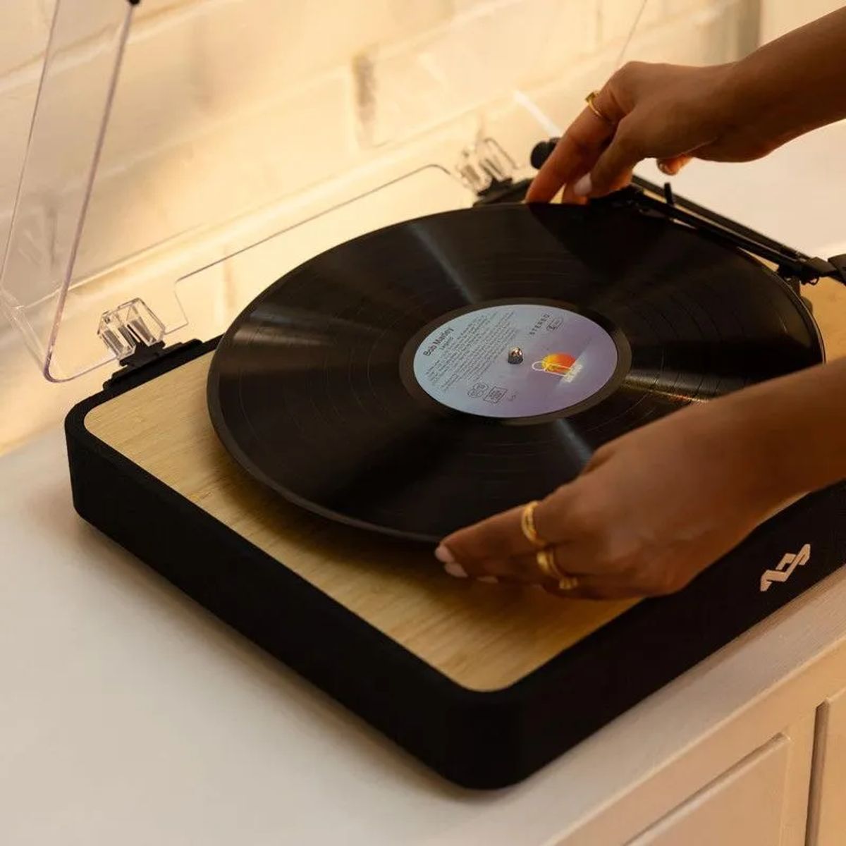 HOUSE OF MARLEY - Tocadiscos Revolution con Altavoces, Bluetooth 5.3 y 3 Velocidades