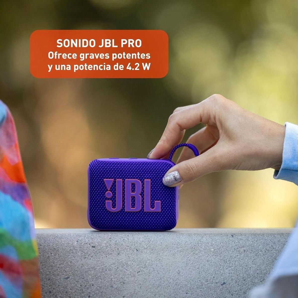 JBL - JBL PARLANTE BLUETOOTH GO 4 - MORADO