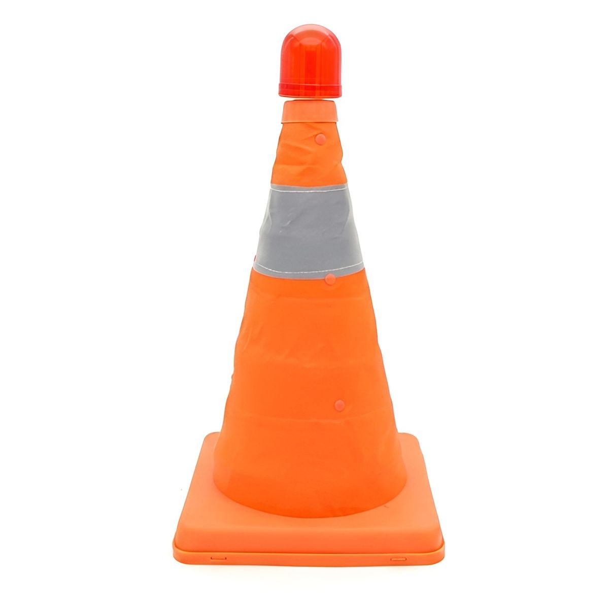 OEM - Cono De Seguridad Vial 30Cm Con LED Rojo