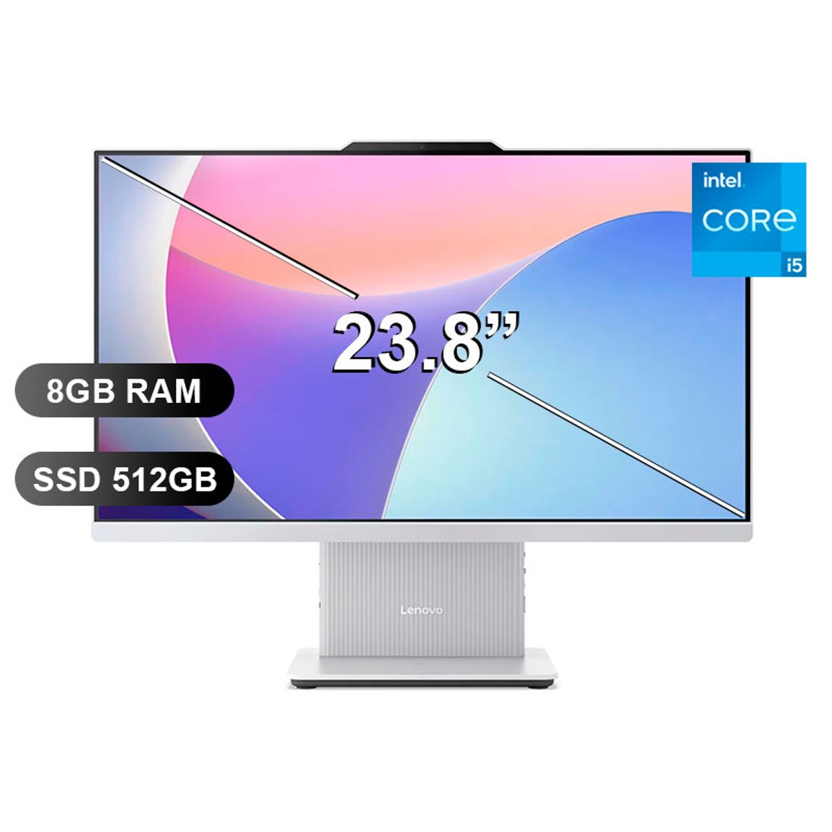 LENOVO - AIO LENOVO IDEACENTRE 24IRH9 I5-13420H, 8GB RAM, 512GB SSD, SIN WINDOWS, 23.8 F0HN00MTLD