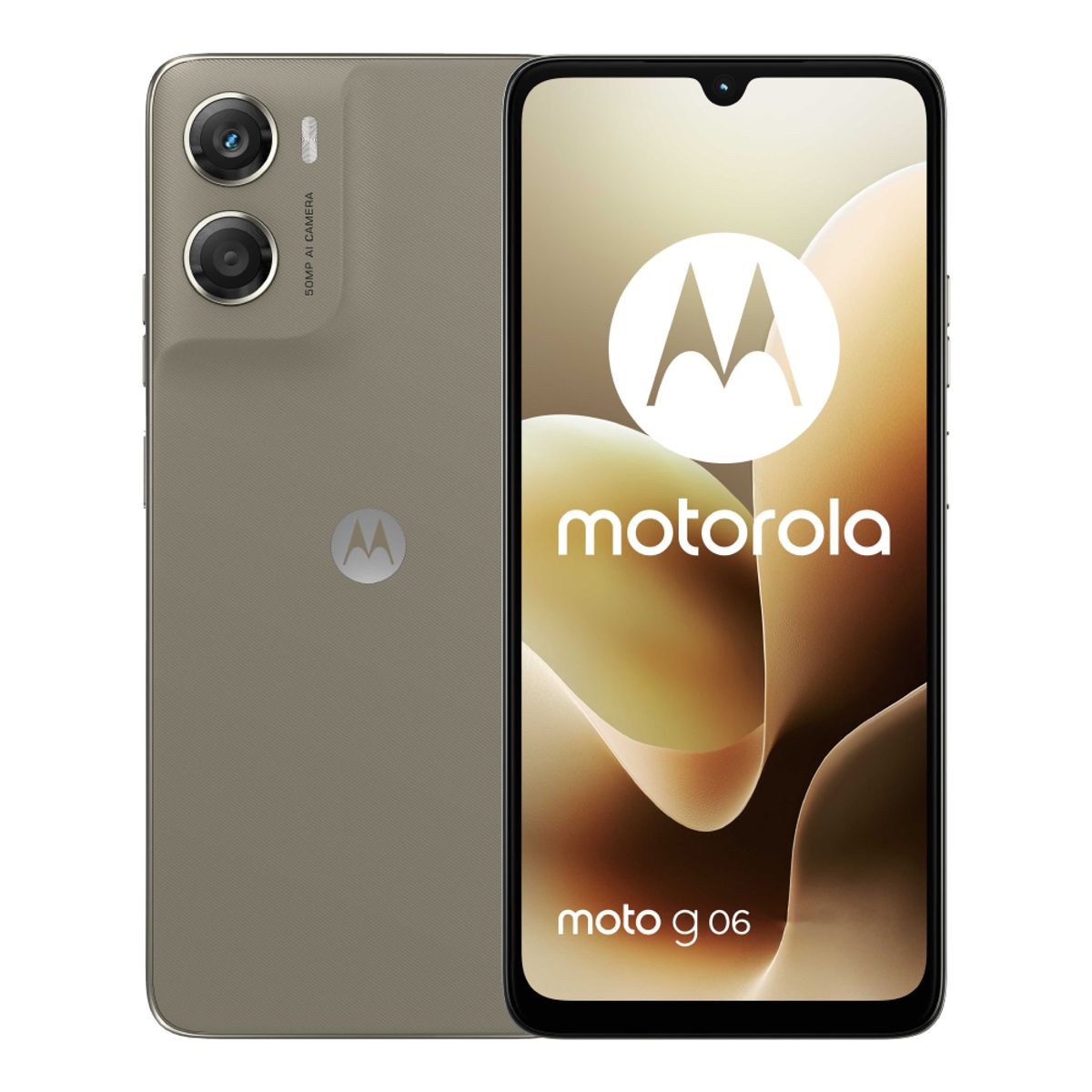 MOTOROLA - CELULAR MOTOROLA G06 4GB RAM + 256GB ROM COLOR CAFÉ