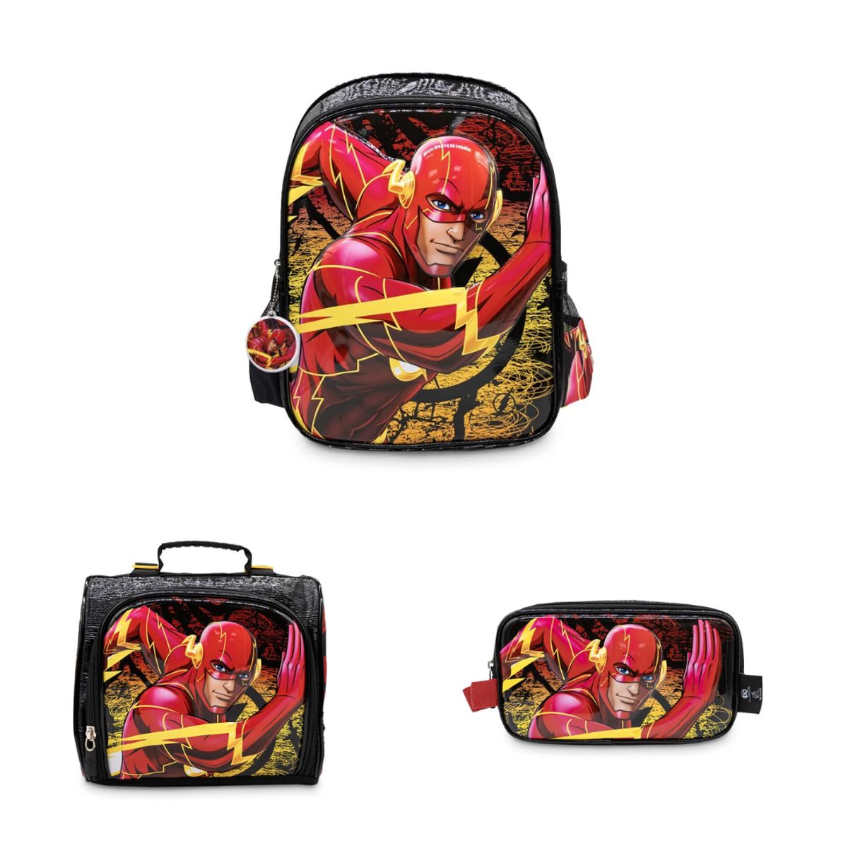 Childrens Club - Set de Mochila escolar x3 piezas - Flash