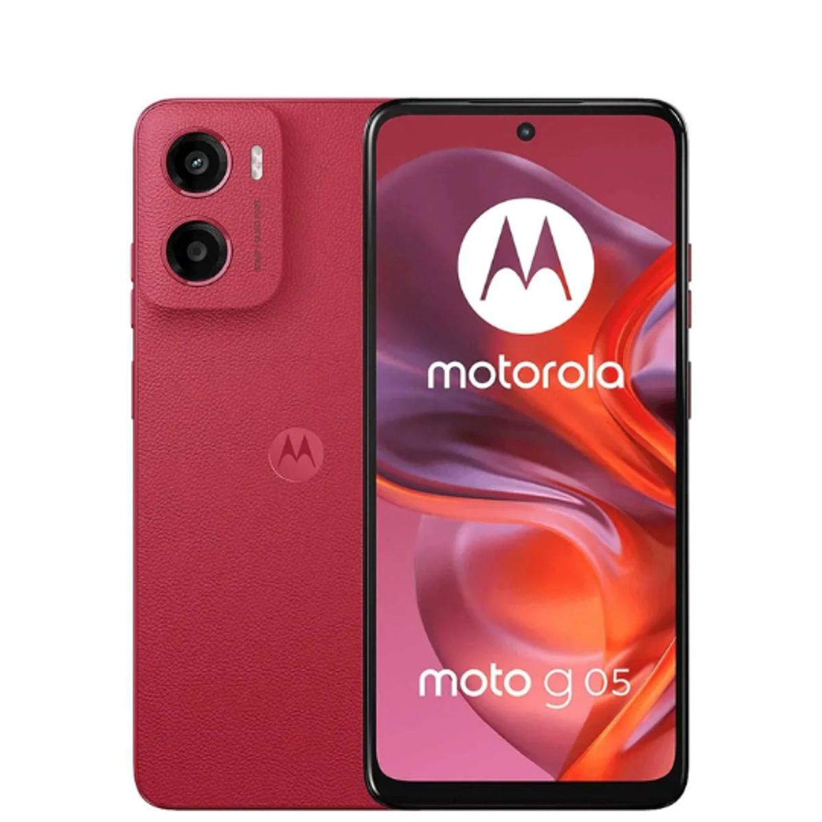 MOTOROLA - Motorola G05 6.67 Pulg. 4GB RAM 64GB - Rojo- REGISTRADO