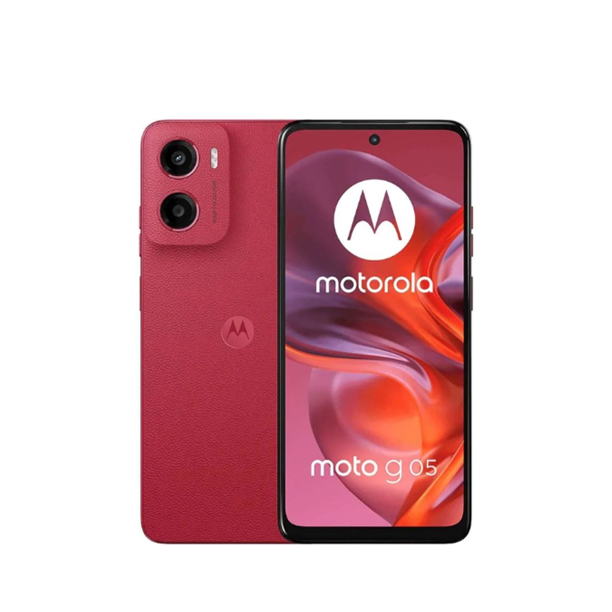 MOTOROLA - Motorola G05 6.67 Pulg. 4GB RAM 64GB - Rojo- REGISTRADO