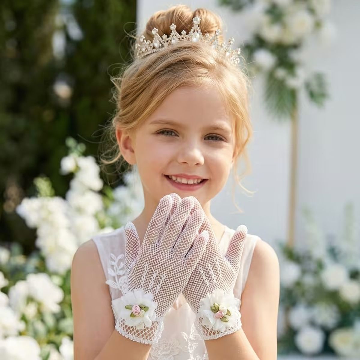 GENERICO - GUANTES  PARA FIESTA DE CUMPLEAÑOS PARA NIÑA