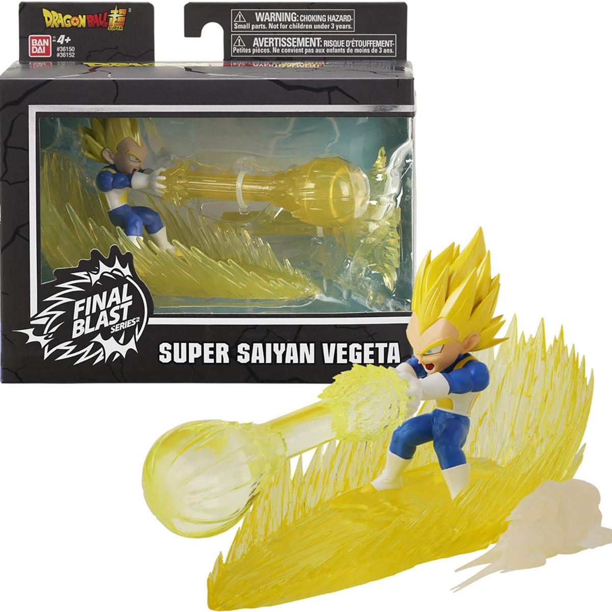 BANDAI - FIGURA BANDAI VEGETA FINAL BLAST SERIES DRAGON BALL SUPER