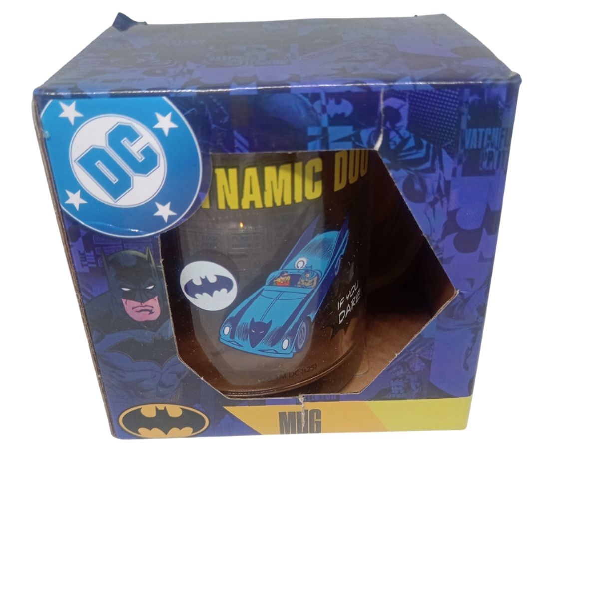 Taza de Vidrio Licenciada Batman  Coleccionable, marca ROMAX - Foto 2
