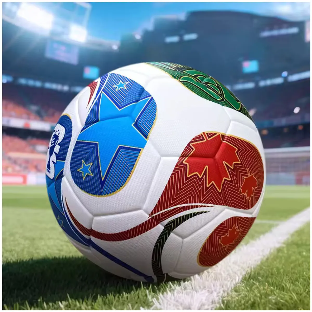 CORRERREY - Balón oficial para el entrenamiento y competición del Mundial de la FIFA 2026, número 5