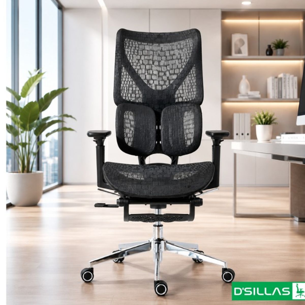 GENERICO - SILLA ERGONOMICA  MARSHALL PREMIUM GRIS