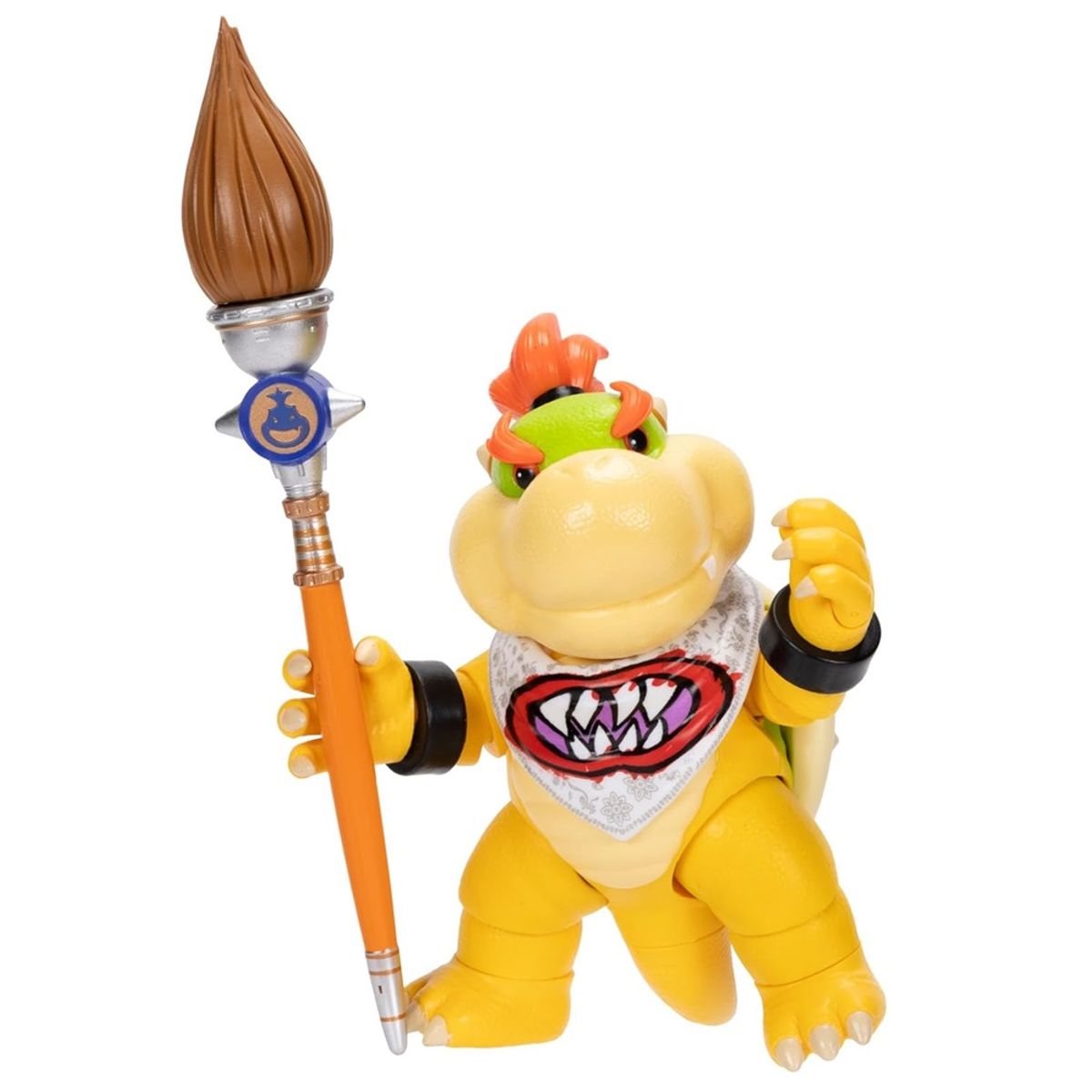 JAKKS PACIFIC - Super Mario Galaxy Movie - Figura de Bowser Jr. 13 cm