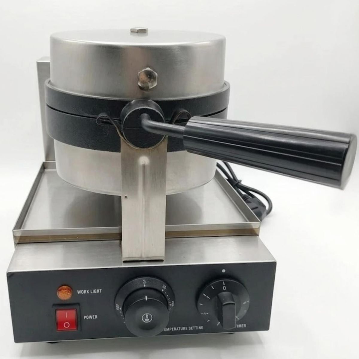 ICHIMATSU - WAFLERA ELECTRICA REDONDO GIRATORIO DE 4 WAFLES DE USO COMERCIAL