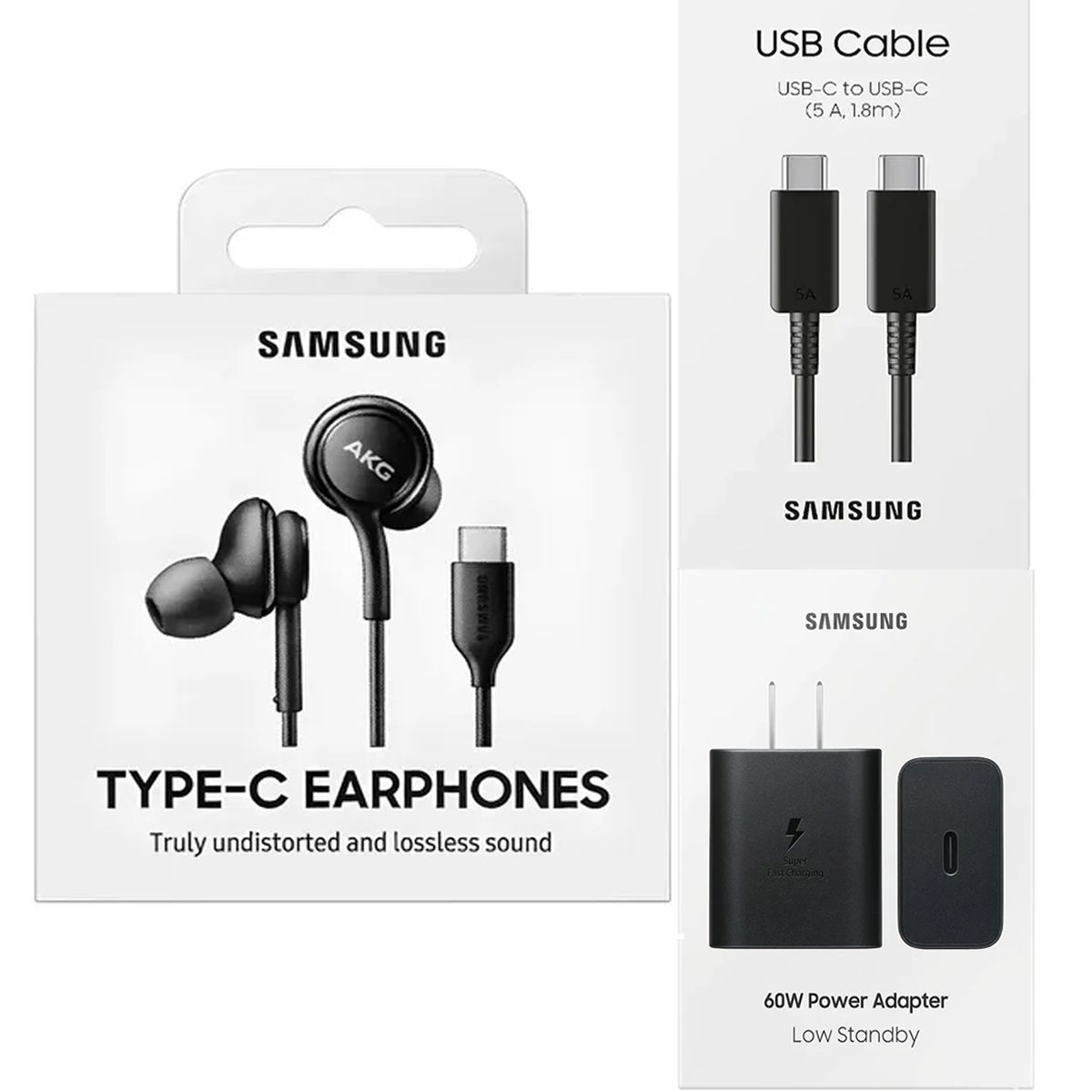Pack Samsung S26 Audifono AKG-C + Adaptador 60W + Cable 1.8M, marca SAMSUNG - Foto Principal