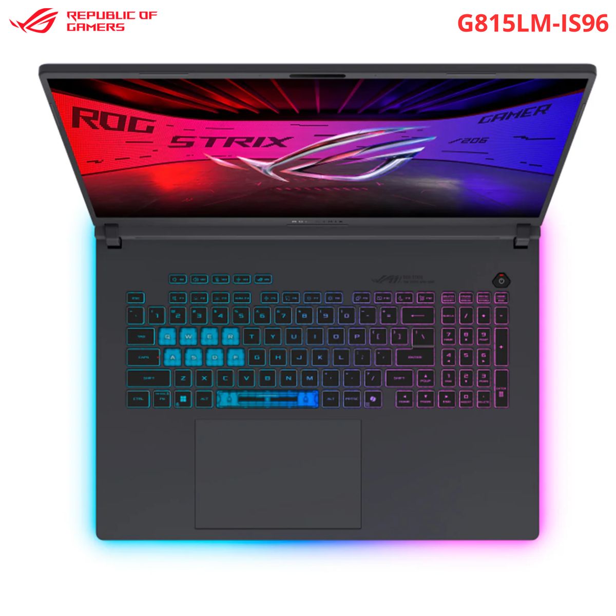 ASUS - Laptop ASUS ROG Strix G18 G815LM-IS96 Intel Core Ultra 9 275HX 32GB  1TB  RTX 5060 8GB 18″  G815LM-IS96