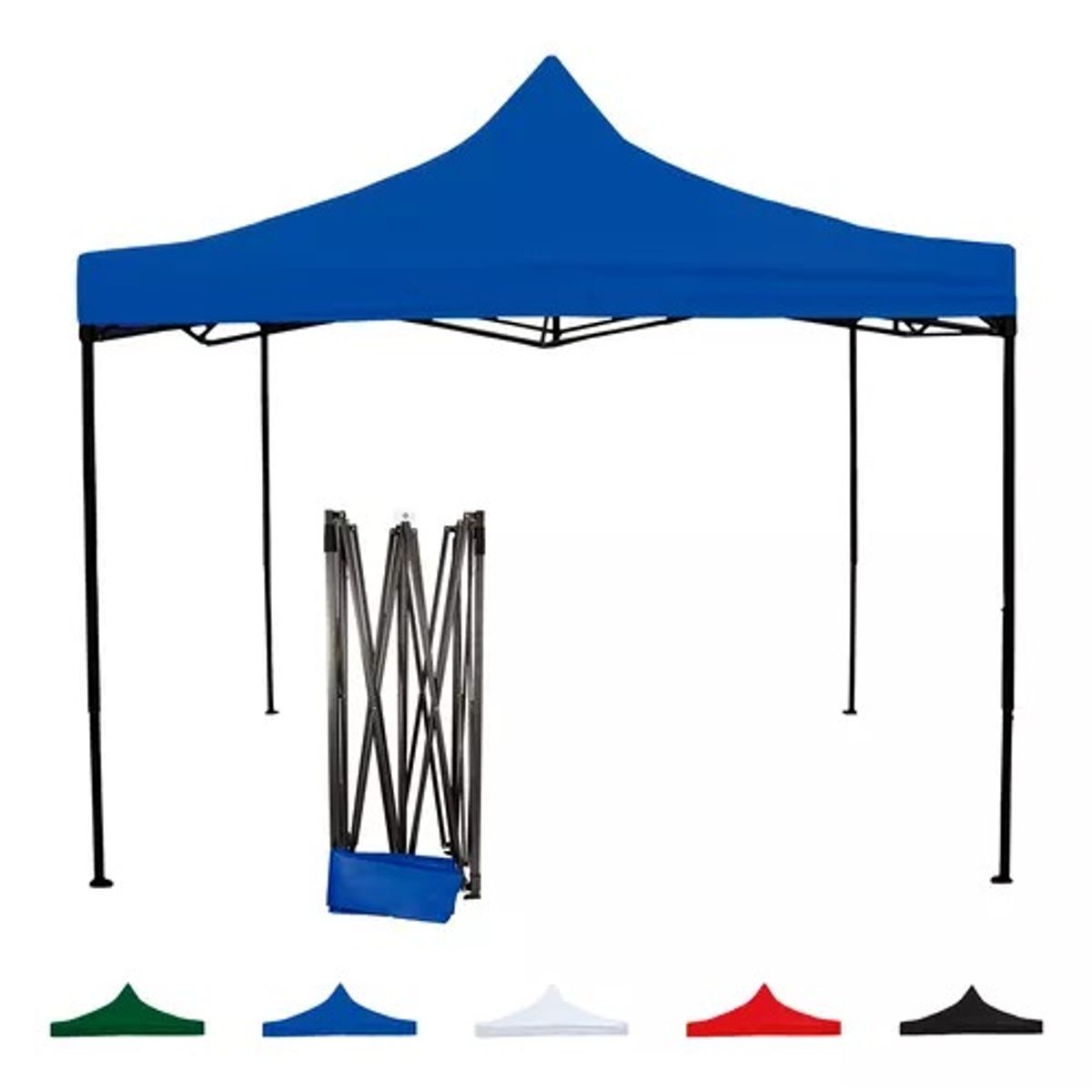 Carpa Toldo 3x3 Plegable Reforzado Impermeable para Eventos  Azul, marca UNIVERSAL - Foto Principal