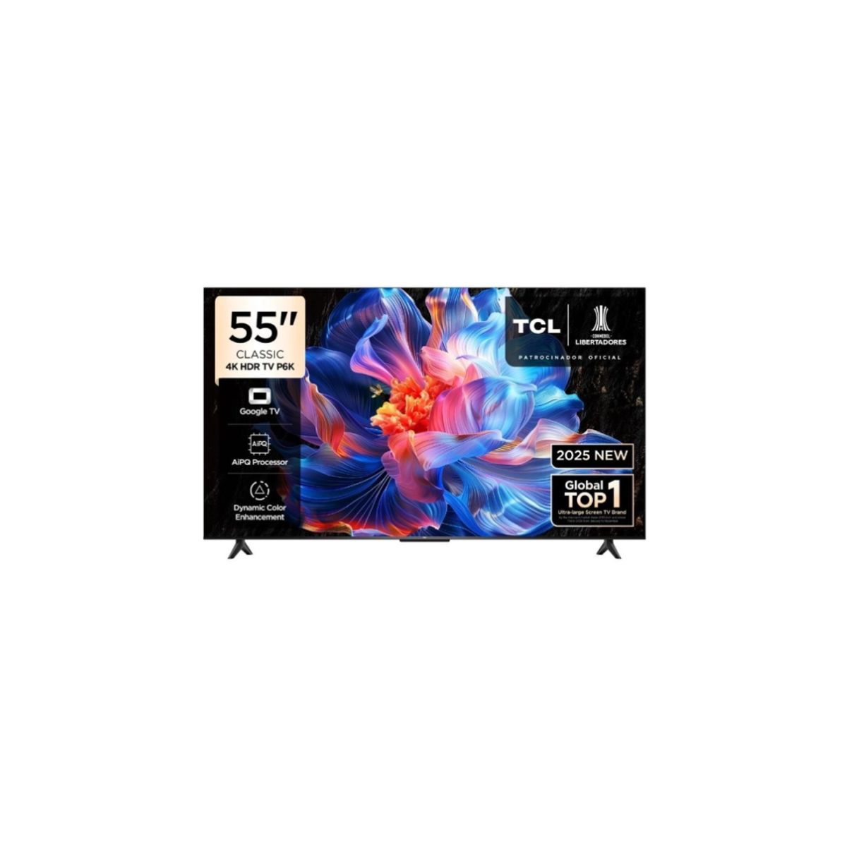 TCL - TELEVISOR SMART TV TCL 4K ULTRA HD 55 P6K 55P6K