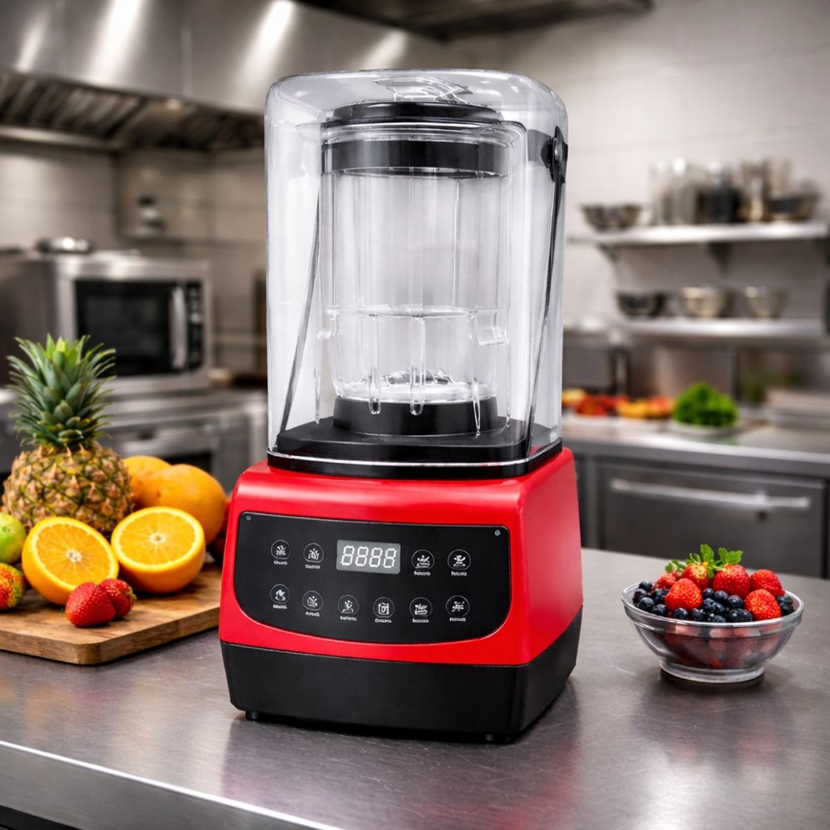 GENERICO - Licuadora Profesional Anti Ruido 2L 1350W Digital