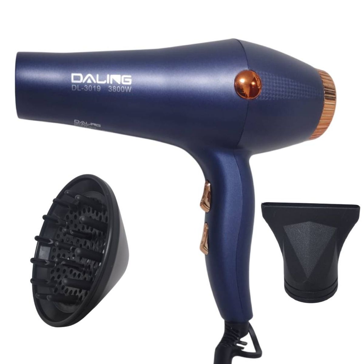 GENERICO - Secadora de Cabello DALING DIFUSOR 2800 w