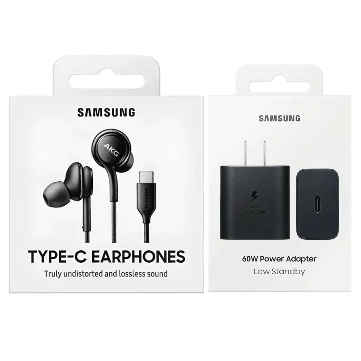 SAMSUNG - Combo Audifono AKG-C + Adaptador 60W Galaxy S26, S26 Plus, S26 Plus