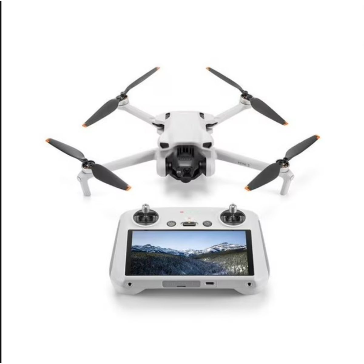 DJI - Dron Mini 3 para fotografía con control remoto DJI RC con pantalla